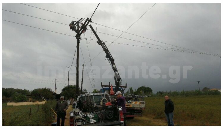 ΔΕΔΔΗΕ: Αποκατάσταση της ηλεκτροδότησης στη Ζάκυνθο – Στα σκοτάδια Κεφαλονιά και Ιθάκη