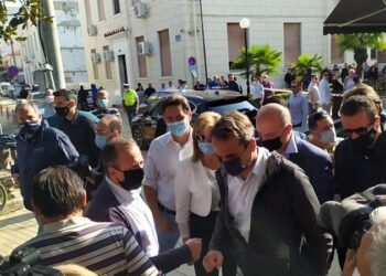 Στην Καρδίτσα ο Κ. Μητσοτάκης για την αποτίμηση των καταστροφών του Ιανού