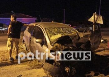 Συνελήφθη 26χρονος για το τροχαίο στην Ε.Ο. Πατρών-Πύργου με θύμα βρέφος 16 μηνών