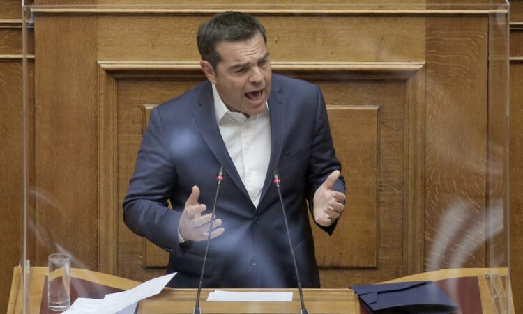 Δείτε ζωντανά την παρέμβασή του Αλέξη Τσίπρα στη Βουλή για «Ιανό» και κορωνοϊό