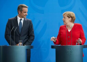 Τηλεφωνική επικοινωνία του Κ. Μητσοτάκη με την καγκελάριο Μέρκελ