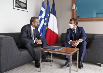 Απόλυτη συμφωνία Μητσοτάκη με Μακρόν: Η Ελλάδα δεν είναι μόνη της – Κοινό μήνυμα για κυρώσεις σε βάρος της Άγκυρας