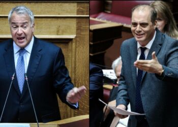 Βουλή: Έντονη αντιπαράθεση Μ. Βορίδη και Κ. Βελόπουλου για τα ελληνοτουρκικά