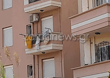Χανιά: Γυναίκα απειλεί να πέσει από τον τρίτο όροφο πολυκατοικίας