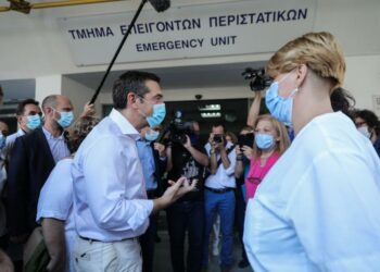 Επίσκεψη του Αλ. Τσίπρα στον Ευαγγελισμό: Είναι προφανές ότι δεν μείναμε ασφαλείς