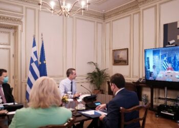 Οι προκλήσεις της Τουρκίας, η μετανάστευση και το Ταμείο Ανάκαμψης στην τηλεδιάσκεψη Μητσοτάκη – Φον Ντερ Λάιεν