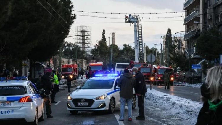 Διαρροή αερίου σε αγωγό στο Παγκράτι