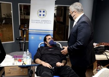 Γιώργος Πατούλης: Το «ευχαριστώ» στους πολίτες για την προσφορά αγάπης στην εθελοντική αιμοδοσία