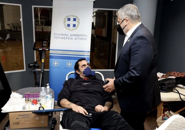 Γιώργος Πατούλης: Το «ευχαριστώ» στους πολίτες για την προσφορά αγάπης στην εθελοντική αιμοδοσία