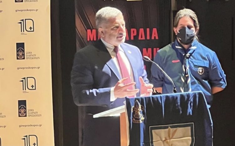 Στο πλευρό και των προσκόπων η Περιφέρεια Αττικής