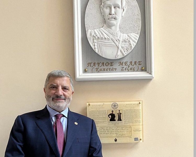 Ο Γιώργος Πατούλης στα χώματα που γεννήθηκε ο Παύλος Μελάς