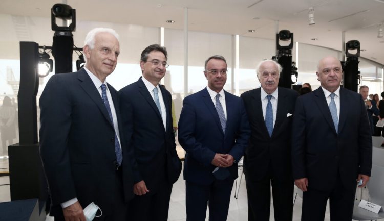 Στην εκδήλωση για τα 30 χρόνια της Eurobank παραβρέθηκε ο Χρήστος Σταϊκούρας