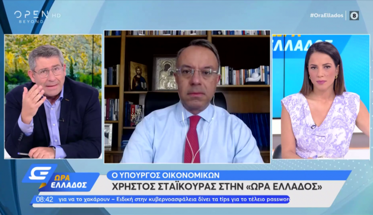 Χρήστος Σταϊκούρας στο Open: «Μέχρι τις 15 Ιουλίου θα εκταμιευθούν τα χρήματα του Power Pass» (video)