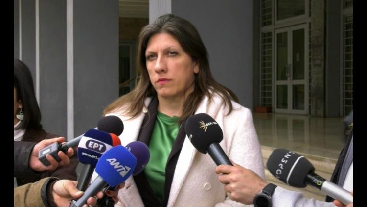 Η Ζωή Κωνσταντοπούλου στη Λάρισα για το Έγκλημα στα Τέμπη