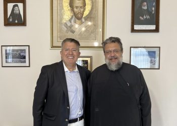 Τον Μητροπολίτη Μεσσηνίας, Χρυσόστομο επισκέφτηκε ο Σωτήρης Τζούμας, ως εκπρόσωπος της Ελληνικής Λύσης