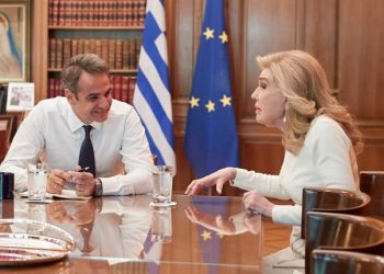 Κυριάκος Μητσοτάκης για Μαριάννα Βαρδινογιάννη: «Αποχαιρετούμε με σεβασμό μία μεγάλη Ελληνίδα»