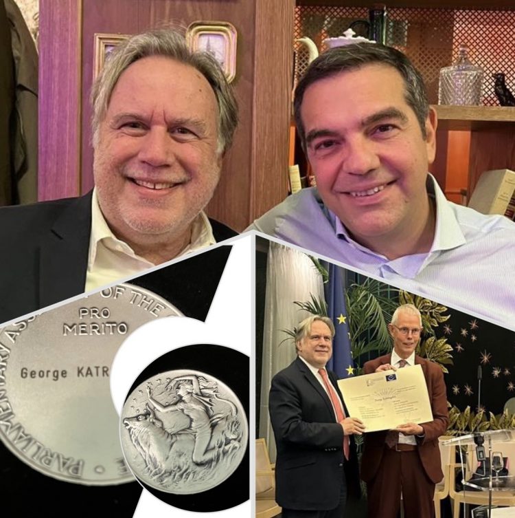 Απονεμήθηκε Μετάλλιο του Συμβουλίου της Ευρώπης στον Γιώργο Κατρούγκαλο