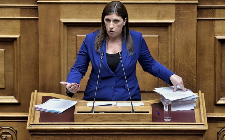 Ζωή Κωνσταντοπούλου: «Το έγκλημα των Τεμπών είναι προσωπική υπόθεση όλων των Ελληνίδων και των Ελλήνων»