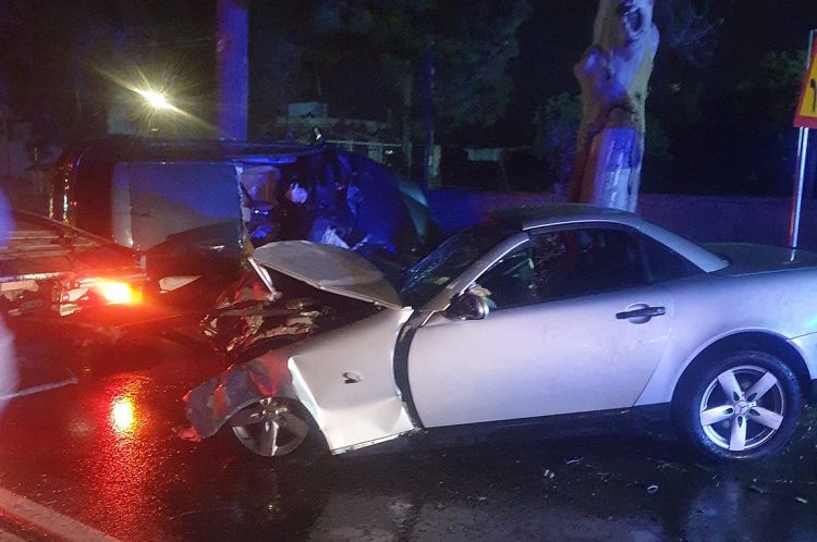 Τραγωδία στα Μέγαρα: Ένας νεκρός και τρεις τραυματίες σε τροχαίο