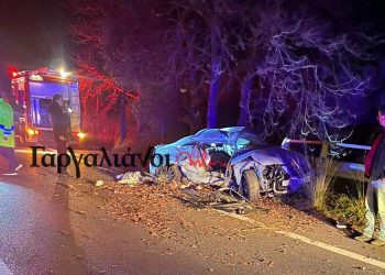 Tραγωδία σε τροχαίο στη Μεσσηνία: Κατέληξε και 15χρονη μετά τον 23χρονο