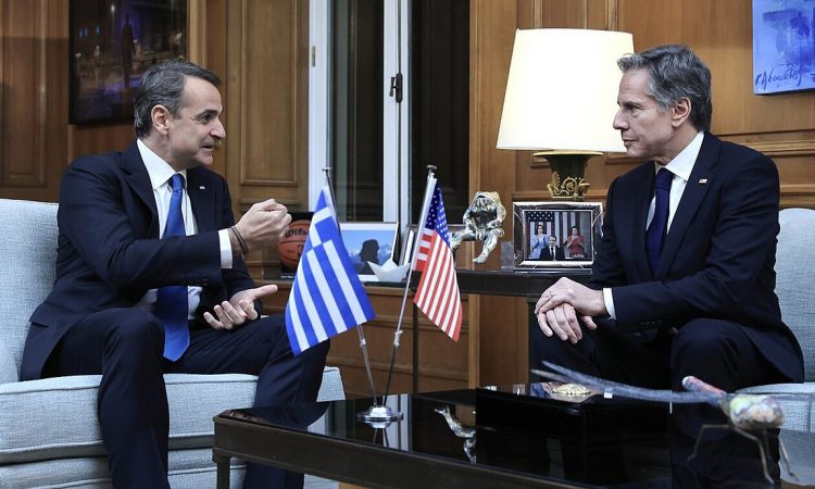 Τηλεφωνική επικοινωνία Κυριάκου Μητσοτάκη – Άντονι Μπλίνκεν