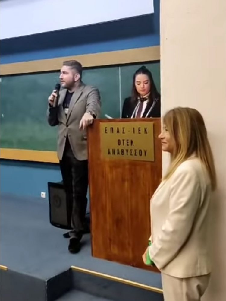 Στο πλευρό των σπουδαστών της Σχολής Τουριστικών Επαγγελμάτων Αναβύσσου, ο captain Γιώργος Βάλλης (βίντεο)