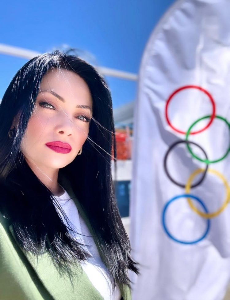 Στα Ίσθμια για την Ολυμπιακή Φλόγα η Βασιλική Πολύζου