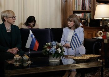 Κατερίνα Σακελλαροπούλου: Ελλάδα και Σλοβενία ασπάζονται κοινές ευρωπαϊκές αξίες και αρχές