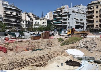 Κυψέλη: Βλήμα εντοπίστηκε κατά τη διάρκεια εργασιών του ΜΕΤΡΟ