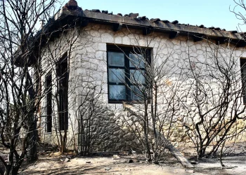 Κάηκε από τη φωτιά το σπίτι του Τζόρτζεβιτς – Διάσπαρτες εστίες και φόβοι για αναζωπυρώσεις στην Ηλεία