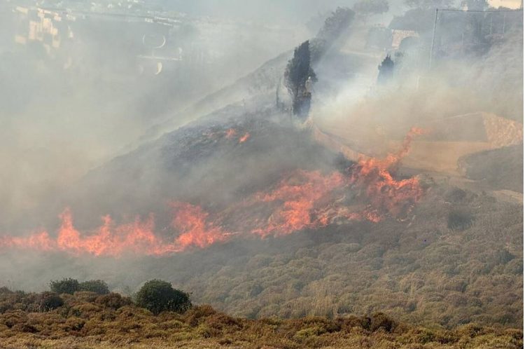 Φωτιά στην Κω – Εστάλη μήνυμα από το 112