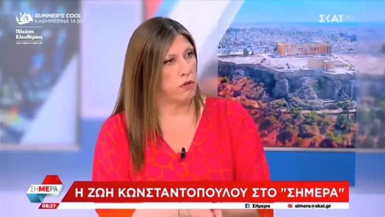 Ζωή Κωνσταντοπούλου: Στο Γενικό Νοσοκομείο Νίκαιας είδα ασθενείς στοιβαγμένους σε κουτιά, ενώ γιατροί και νοσηλευτές δεν έχουν πάρει άδεια από το 2021 (video)