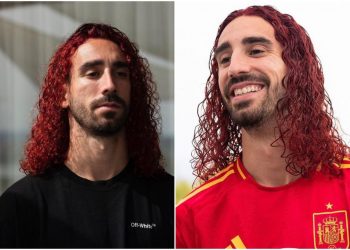 Το είπε και το έκανε: Ο Κουκουρέγια έβαψε κόκκινα τα μαλλιά του – «Φαίνομαι σαν μικρή γοργόνα»