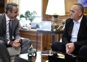 Συνάντηση Μητσοτάκη – Μπελέρη: Η Αλβανία πρέπει να τηρεί απαρέγκλιτα τις ευρωπαϊκές της δεσμεύσεις