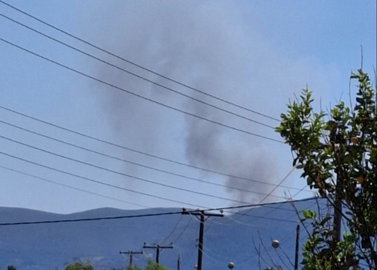 Σε εξέλιξη πυρκαγιά στη Ζάκυνθο