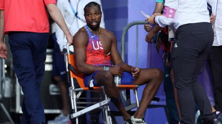 Ολυμπιακοί Αγώνες: Ο Νόα Λάιλς πήρε χάλκινο στα 200 μέτρα έχοντας κορωνοϊό, αποχώρησε με καροτσάκι