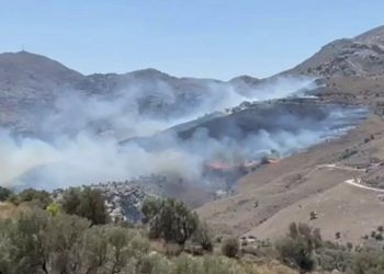 Σε εξέλιξη φωτιά στο Ρέθυμνο – Εκκενώνεται οικισμός