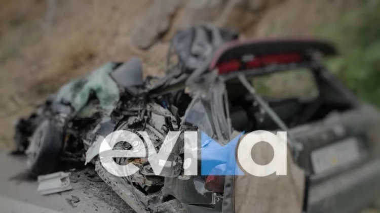 Tροχαίο στην Εύβοια: Δύο νεκροί και δύο τραυματίες έπειτα από σύγκρουση ΙΧ με φορτηγό