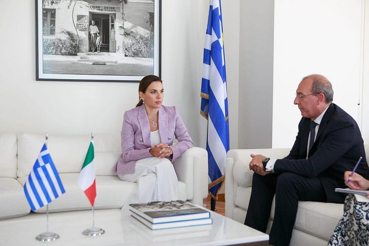 Κεφαλογιάννη: Ανάγκη αναβάθμισης της συνεργασίας Ελλάδας – Ιταλίας στον τουρισμό