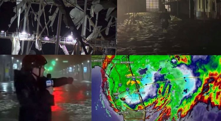 Το καταστροφικό πέρασμα του «Milton» από τη Φλόριντα – Εκατομμύρια νοικοκυριά χωρίς ρεύμα