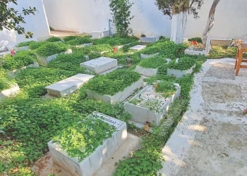 Αναβλήθηκε η δίκη για το παράνομο νεκροταφείο στα Καλύβια λόγω θανάτου του ιερέα που είχε στήσει τη φάμπρικα στην αυλή του σπιτιού του