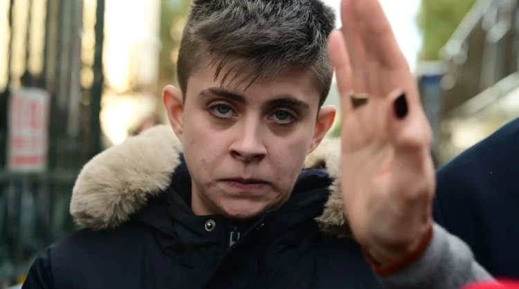 Προσαγωγή της Ειρήνης Μουρτζούκου στο Α.Τ. Ομόνοιας