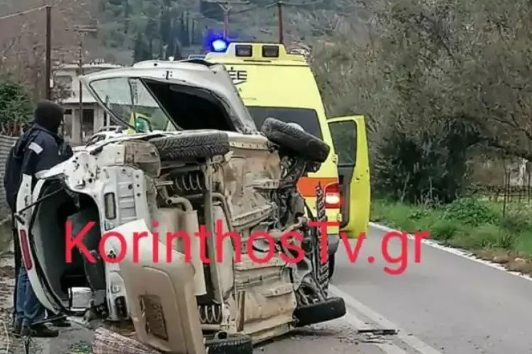 Νεκρή γυναίκα σε τροχαίο σε επαρχιακό δρόμο της Νεμέας – Ένας ακόμη τραυματίας