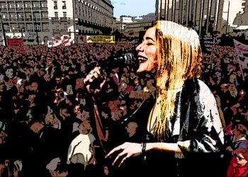 Με την Ιουλία, τον Αντρέα και τον κόσμο που σηκώνεται