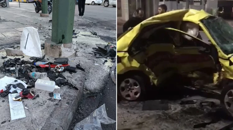 Τροχαίο στη Θηβών: Νοσηλεύεται φρουρούμενη η 22χρονη – Ήταν υπό την επήρεια αλκοόλ, πέρασε με κόκκινο