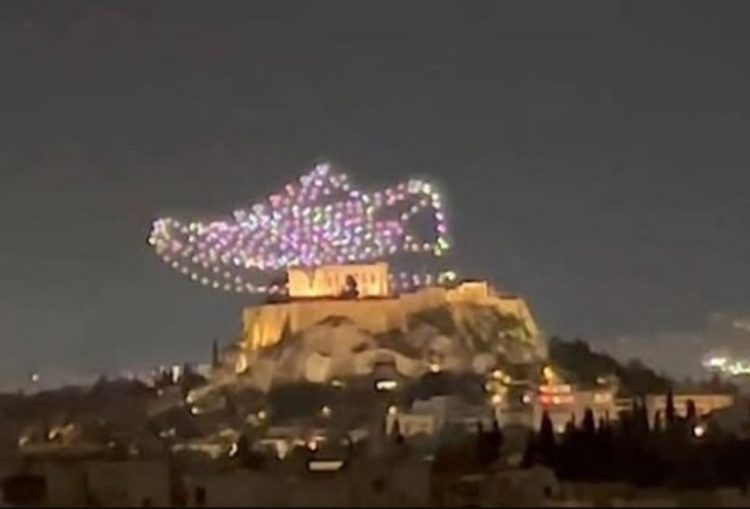 Εισαγγελική παρέμβαση για το drone show πάνω από την Ακρόπολη
