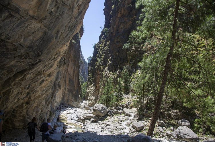 Χανιά: Νεκρός Γερμανός τουρίστας στο φαράγγι της Σαμαριάς