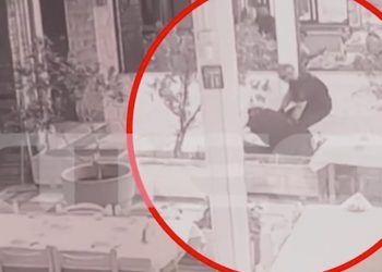 Θεσσαλονίκη: Η στιγμή της σύλληψης του Ισπανού «σαμουράι» που πήγε να σκοτώσει με σπαθί θαμώνα ταβέρνας