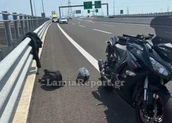 Λαμία: Το τραγικό παιχνίδι της μοίρας – Συγκρούστηκαν δύο φίλοι με μηχανές, νεκρός 55χρονος