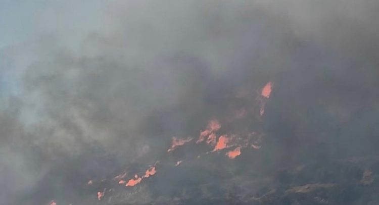Σε εξέλιξη η φωτιά στο Λασίθι: «Η κατάσταση είναι δύσκολη» – Έχουν εκκενωθεί οικισμοί